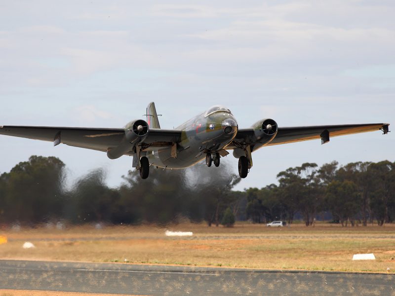 English Electric Canberra - Rego: VH-ZSQ Military S/N: WJ680