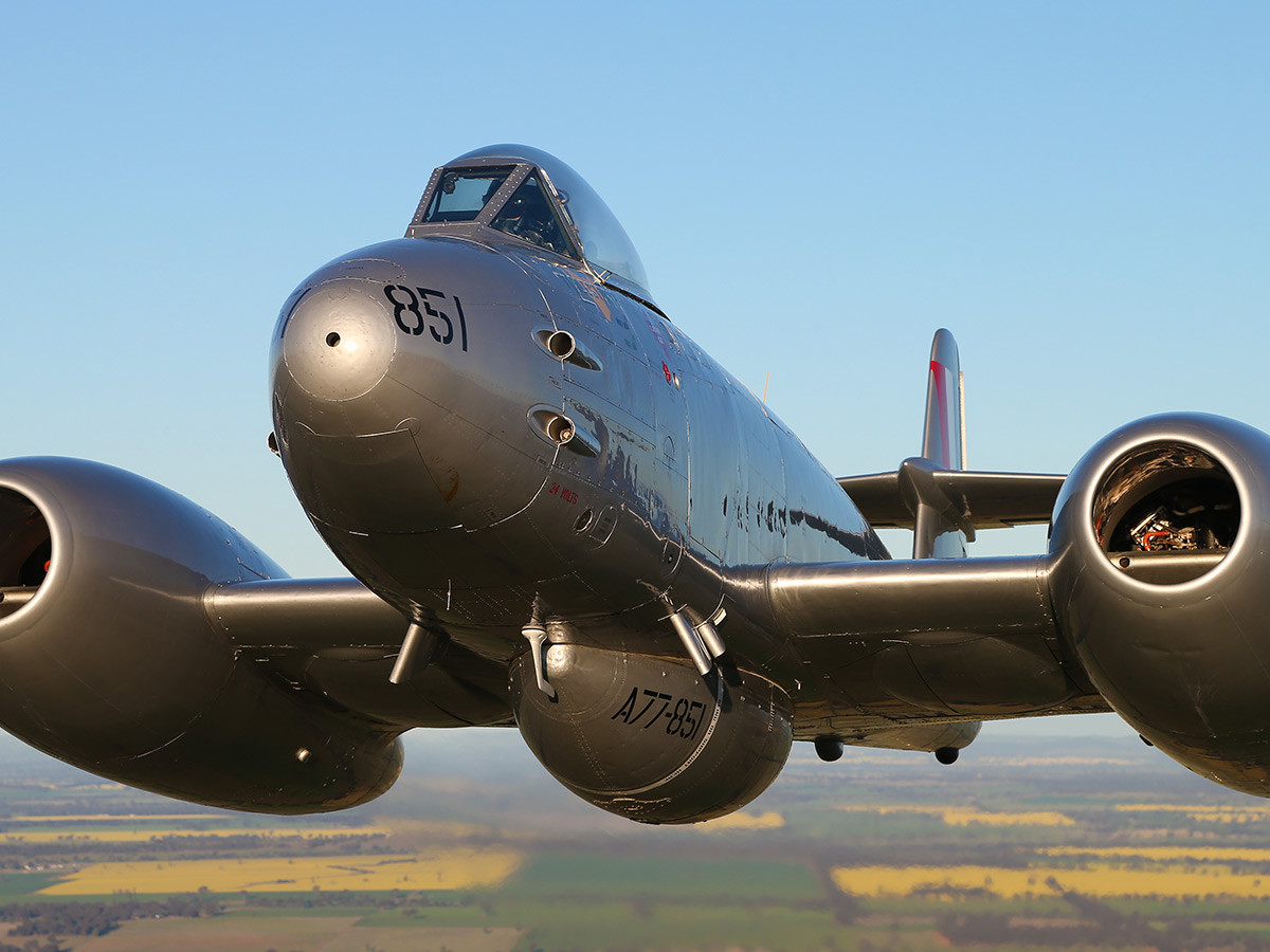 Gloster Meteor F.8 - VH-MBX / VZ467 - Temora Aviation Museum