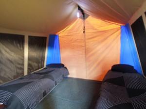 Glamping tent