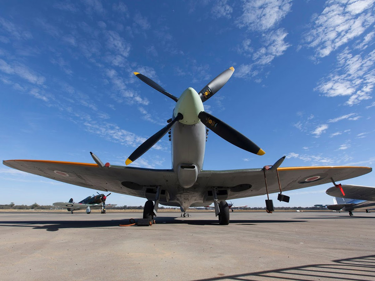 Mk XVI Spitfire front view